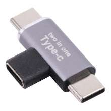 Load image into Gallery viewer, USB-C / Type-C Female to USB-C / Type-C Male + USB-C / Type-C Male Converter, Type-C Female to Type-C Male