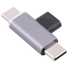 Load image into Gallery viewer, USB-C / Type-C Female to USB-C / Type-C Male + USB-C / Type-C Male Converter, Type-C Female to Type-C Male