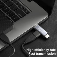 Load image into Gallery viewer, USB-C / Type-C Female to USB-C / Type-C Male + USB-C / Type-C Male Converter, Type-C Female to Type-C Male