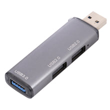 Load image into Gallery viewer, 3 Ports USB 2.0 x 2 + USB 3.0 to USB 3.0 HUB Adapter, USB2.0x2+USB3.0 to USB3.0