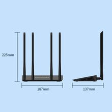Load image into Gallery viewer, COMFAST CF-WR619AC V2 1200Mbps Dual Band Wireless Router, CF-WR619AC V2
