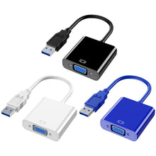 Load image into Gallery viewer, HW-1501 USB to VGA HD Video Converter
