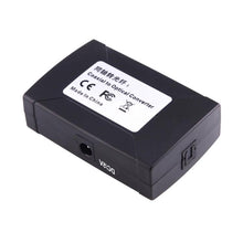 Load image into Gallery viewer, Coaxial RCA Input to Optical Toslink Output Digital Audio Converter Adapter, Coaxial RCA Input