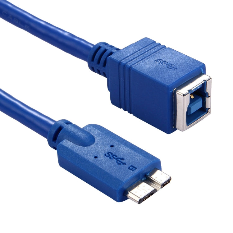 30cm USB 3.0 B Female to Micro B Male Connector Adapter Cable for Printer / Hard Disk, BF to Micro BM, Length: 30cm
