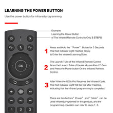 Load image into Gallery viewer, G20S Pro Voice Backlight Version 2.4G Air Mouse Remote Control, G20S Pro