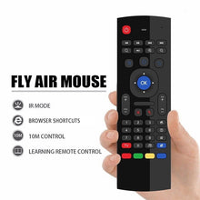 Load image into Gallery viewer, MX3 Voice Version 2.4GHz Fly Air Mouse Wireless Keyboard Remote Control with Gyroscope