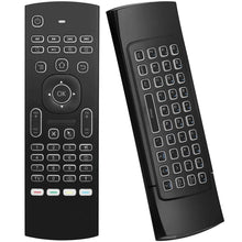 Load image into Gallery viewer, MX3-L Voice with Backlight 2.4GHz Fly Air Mouse Wireless Keyboard Remote Control, Voice with Backlit