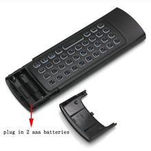 Load image into Gallery viewer, MX3-L Voice with Backlight 2.4GHz Fly Air Mouse Wireless Keyboard Remote Control, Voice with Backlit