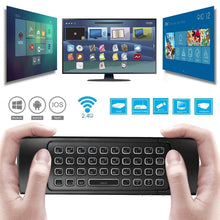 Load image into Gallery viewer, MX3-L Voice with Backlight 2.4GHz Fly Air Mouse Wireless Keyboard Remote Control, Voice with Backlit