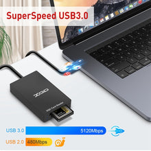 Load image into Gallery viewer, Rocketek XQD312 Type-C to SD / XQD 2 in 1 Card Reader, Type-C