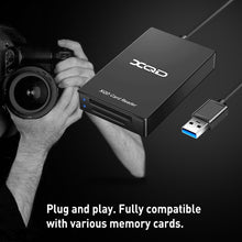 Load image into Gallery viewer, Rocketek XQD312 Type-C to SD / XQD 2 in 1 Card Reader, Type-C