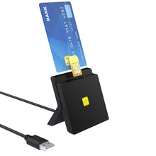 Load image into Gallery viewer, Rocketek CR319 USB 2.0 Smart Card / SIM 2 in 1 Card Reader