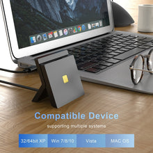Load image into Gallery viewer, Rocketek CR319 USB 2.0 Smart Card / SIM 2 in 1 Card Reader