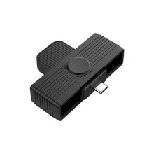 Load image into Gallery viewer, Rocketek CR318-C Type-C Smart Card / SIM / ID / CAC Card Reader, Type-C