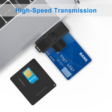Load image into Gallery viewer, Rocketek CR318-C Type-C Smart Card / SIM / ID / CAC Card Reader, Type-C