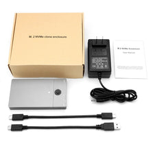 Load image into Gallery viewer, Rocketek ME921 USB3.1 Gen2 Dual M.2 Solid State Drive Box NVMe Docking Station, EU Plug, EU Plug