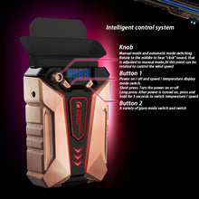 Load image into Gallery viewer, Ice Troll 7 COOLCOLD Portable Laptop Notebook Fan Turbo Radiator Ultra Silent Cooling Fan, AC 220V(Bronze)