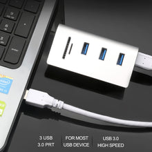 Load image into Gallery viewer, Rocketek HUB-3PC2 High Speed USB 3.0 Splitter HUB Adapter