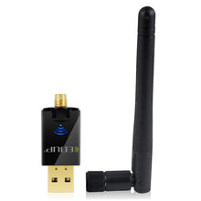 Load image into Gallery viewer, EDUP EP-DB1607 600Mbps 2.4GHz &amp; 5GHz Dual Band Wireless Wifi USB 2.0 Ethernet Adapter Network Card, EP-DB1607