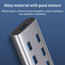 Load image into Gallery viewer, 8108 7 Ports USB 3.0 to USB 3.0 HUB, Cable Length: 80cm, 8108