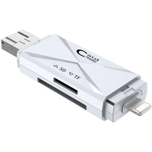Load image into Gallery viewer, ADS-208 8 Pin+USB+Micro USB Multi-function Card Reader