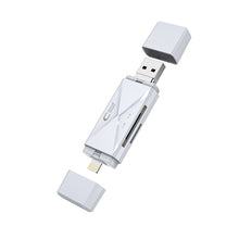 Load image into Gallery viewer, ADS-208 8 Pin+USB+Micro USB Multi-function Card Reader