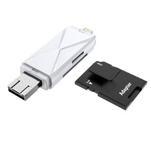 Load image into Gallery viewer, ADS-208 8 Pin+USB+Micro USB Multi-function Card Reader