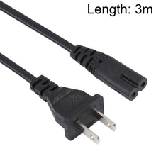 Load image into Gallery viewer, High Quality 2 Prong Style US Notebook AC Power Cord, Length: 3m, 2 Prong Style US Plug, Length: 3m