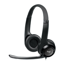 Load image into Gallery viewer, Logitech H390 USB Wired Headset Stereo Headphones with Noise-Cancelling Microphone