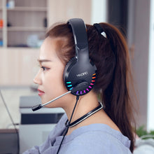 Load image into Gallery viewer, YINDIAO Q2 Head-mounted Wired Gaming Headset with Microphone, Version: Dual 3.5mm + USB, Q2 Dual 3.5mm + USB(Black), Q2 Dual 3.5mm + USB(Pink), Q2 Dual 3.5mm + USB(White)