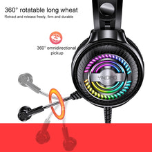 Load image into Gallery viewer, YINDIAO Q4 Head-mounted Wired Gaming Headset with Microphone, Version: Dual 3.5mm + USB, Q4 (Black), Q4 (White)