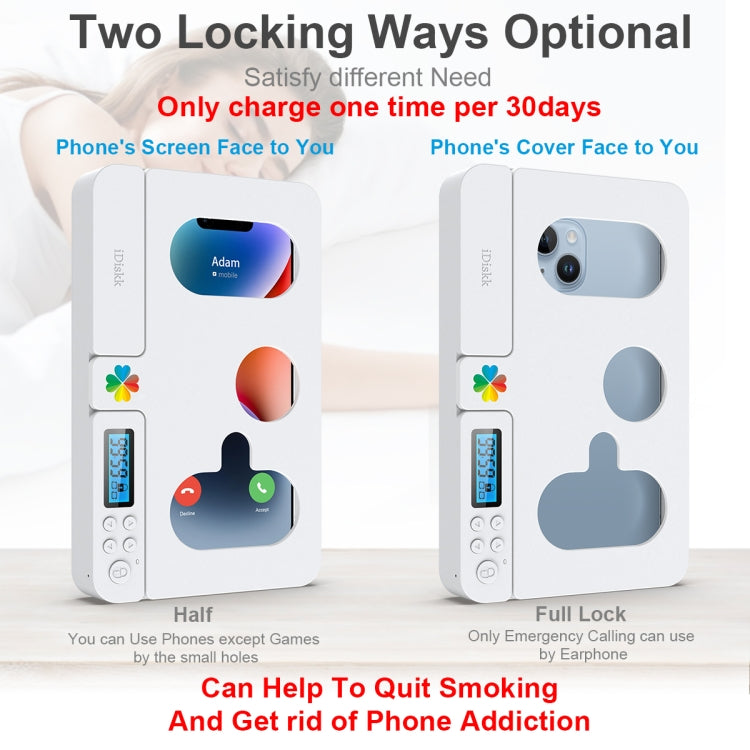 Self-discipline Smart Phone Lock Timing Box