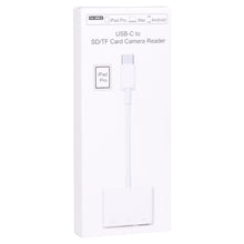 Load image into Gallery viewer, NK103TC 3 in 1 USB-C / Type-C Male to SD + TF + USB Female Camera Reader