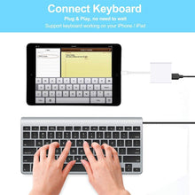 Load image into Gallery viewer, 2 in 1 8 Pin Male to 8 Pin / USB3.0 Female Camera Adapter