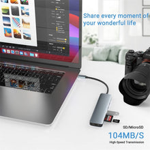 Load image into Gallery viewer, 7 in 1 USB-C / Type-C to USB Docking Station HUB Adapter, 7 in 1