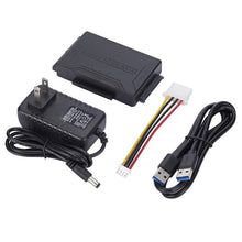 Load image into Gallery viewer, SATA / IDE to USB 3.0 Adapter 2.5 / 3.5 Inch Hard Drive Adapter Cable Converter, US Plug, PC2404, PC2404AU, PC2404EU, PC2404UK
