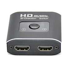 Load image into Gallery viewer, ST0003 2 in 1 Out 8K HDMI Switcher Bi-directional Video Converter, 8K 60Hz Black
