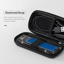 Load image into Gallery viewer, ORICO-M2PH01-BK-BP M.2 Hard Drive EVA Case Storage Bag