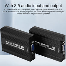 Load image into Gallery viewer, Measy VGA1815 VGA Extender Transmitter and Receiver Converter, POE Single Power Supply, Transmission Distance: 150m, VGA1815