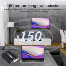Load image into Gallery viewer, Measy VGA1815 VGA Extender Transmitter and Receiver Converter, POE Single Power Supply, Transmission Distance: 150m, VGA1815