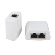 Load image into Gallery viewer, RJ45 to 2 x RJ45 Ethernet Network Coupler Thunder Lightning Protection