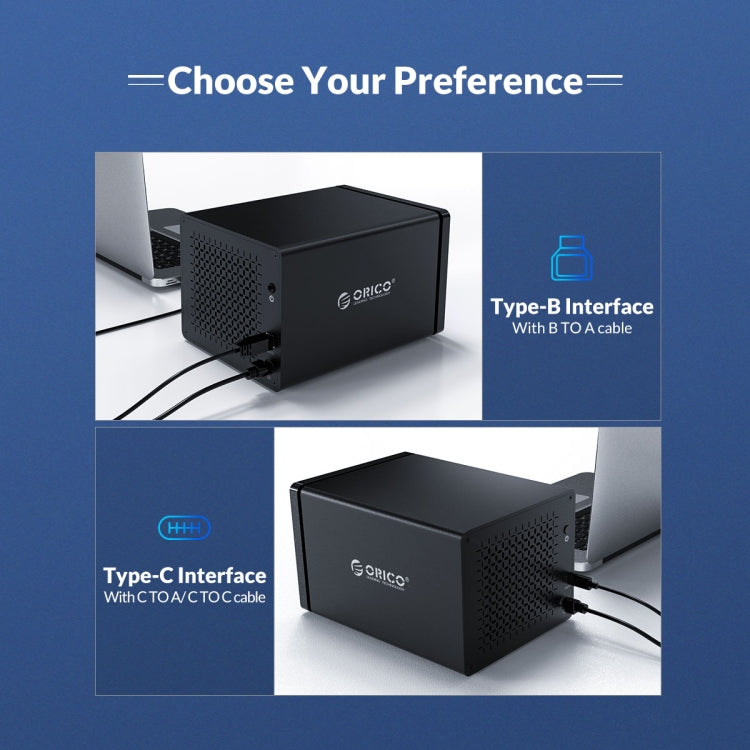 ORICO NS500U3 3.5 inch 5 Bay USB 3.0 Hard Drive Enclosure, NS500U3