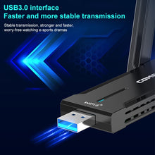 Load image into Gallery viewer, COMFAST 972AX 5400Mbps WiFi6 Free Drive USB Wireless Network Card, CF-972AX