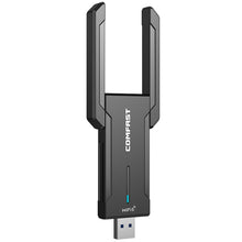 Load image into Gallery viewer, COMFAST 972AX 5400Mbps WiFi6 Free Drive USB Wireless Network Card, CF-972AX