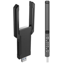 Load image into Gallery viewer, COMFAST 972AX 5400Mbps WiFi6 Free Drive USB Wireless Network Card, CF-972AX