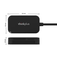 Load image into Gallery viewer, Lenovo thinkplus TC102 USB 3 in 1 Multi-function Card Reader