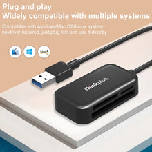 Load image into Gallery viewer, Lenovo thinkplus TC102 USB 3 in 1 Multi-function Card Reader