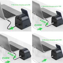 Load image into Gallery viewer, BYL-2211 10 in 1 USB-C / Type-C HUB Adapter, Support Phone Charger, BYL-2211