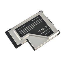 Load image into Gallery viewer, 2 Ports USB 3.0 5Gbps PCI 54mm Slot Express Card for Laptop / Notebook, 54mm