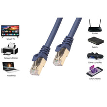Load image into Gallery viewer, 15m CAT8 Computer Switch Router Ethernet Network LAN Cable, Patch Lead RJ45, 15m